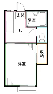 ウィステリア【1階】の間取り