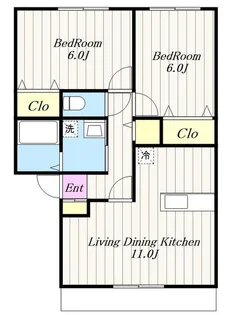 メゾン・ドール【2階】の間取り