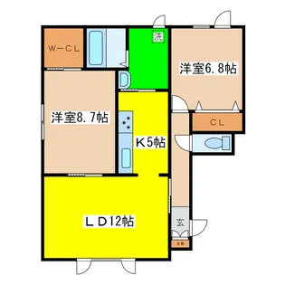 STILL【1階】の間取り