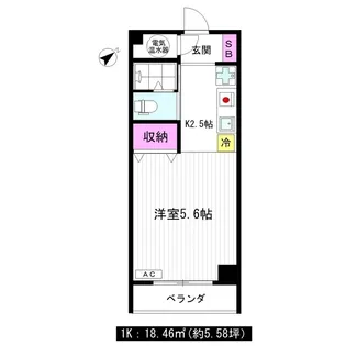 マノアハウス【2階】の間取り