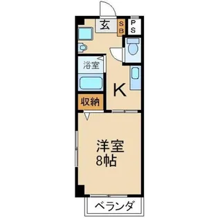 グランド大垣内【2階】の間取り