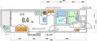 オリエントビル ウエストタワー No.77【11階】の間取り
