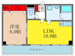 Gran Pino桃山台【9階】の間取り