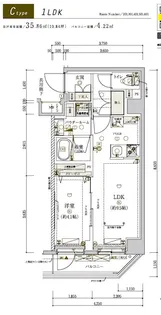 メインステージ東武練馬【2階】の間取り