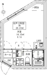 with下高井戸-ウィズ下高井戸-【2階】の間取り