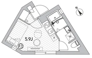 ロータス千歳船橋【3階】の間取り