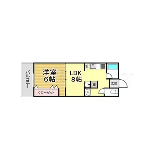 旭マンション【2階】の間取り