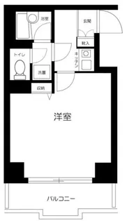 東建シティハイツ上野【7階】の間取り