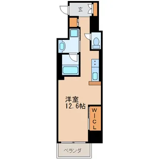 御幸レジデンス丸の内【5階】の間取り