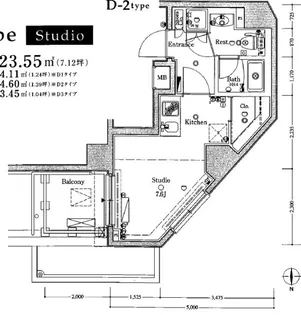 リファイズ綾瀬【3階】の間取り