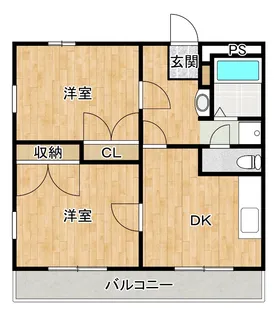 セレーノオジマI【2階】の間取り