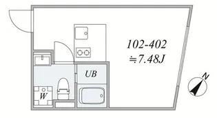 trias257【1階】の間取り