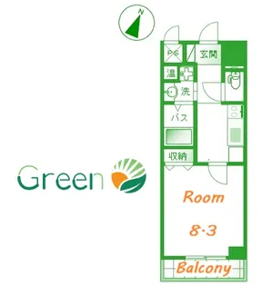 ローデア【4階】の間取り