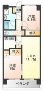 ザ・ミレニアムタワー【4階】の間取り