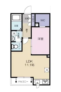 レジデンシア ド リオ【3階】の間取り