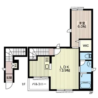 Sunny Court AKAGI【2階】の間取り