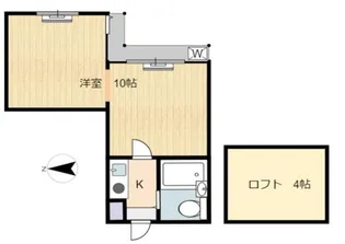 マックステーション柳沢【1階】の間取り