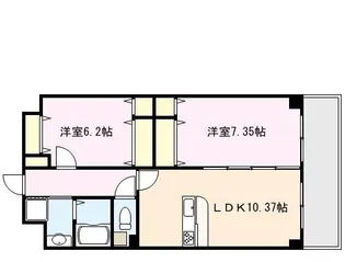 第36川崎ビル【2階】の間取り