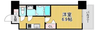 スワンズシティ大阪城コスタ【5階】の間取り