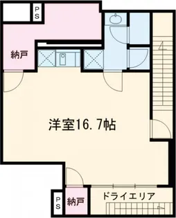ASTILE三軒茶屋II【1階】の間取り