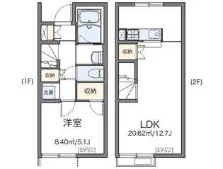 ソレイユ岡本の間取り