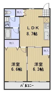 Precious-K【3階】の間取り
