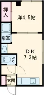 マンション永興【2階】の間取り