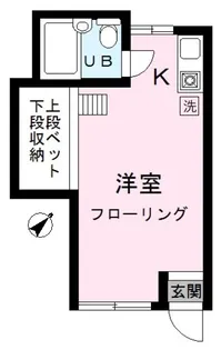 しらゆりハイツ【1階】の間取り