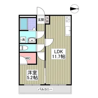 第六竹石マンション【3階】の間取り