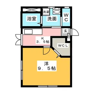 プレアデス【1階】の間取り