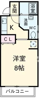 センチュリィ山の手【2階】の間取り