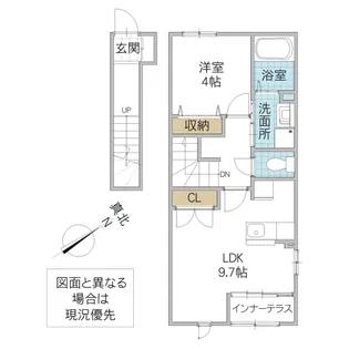 スカイ ハイム【2階】の間取り