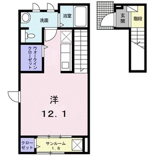アルファ・グランデ【2階】の間取り