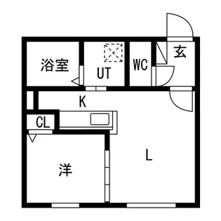 ルリ豊平【2階】の間取り