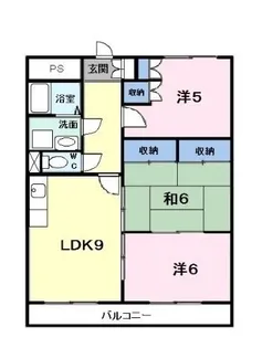 コンフォート悠とぴあ【5階】の間取り