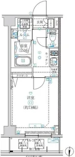 アルテシモ グレイス【6階】の間取り