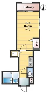 MAISON FORTUNA【1階】の間取り