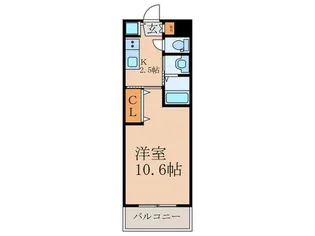 GROUNDIST横田【3階】の間取り