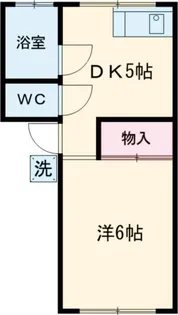 サンワード八王子【2階】の間取り