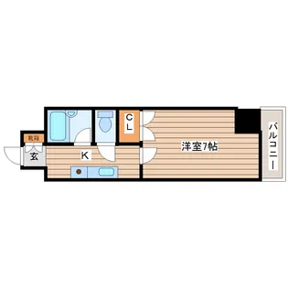 ロイヤルヒルズ長町【1階】の間取り