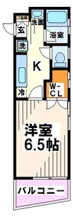 ポナール日新 当社管理物件【1階】の間取り
