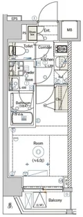 SYFORME TSUNASHIMA【7階】の間取り