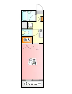 セラルセイム【2階】の間取り