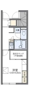 レオパレスエスポワール fm【1階】の間取り