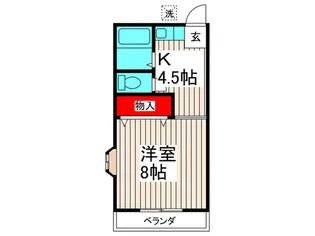 第三コーポハナイ【2階】の間取り