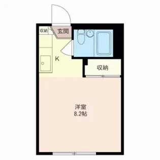 ハイム仲町【2階】の間取り