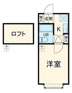 ジョイハイツ宮本【1階】の間取り