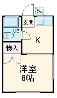 オーネットハイツ【1階】の間取り