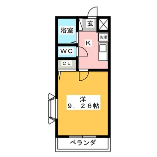 ハイツM&M【3階】の間取り
