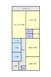 ライラックII【3階】の間取り